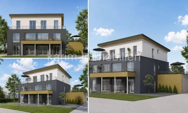 Immobilie in Rheinhausen - Modernes Mehrfamilienhaus in hochwertiger Massivbauweise Neubau 2024 | KfW-55 | Penthouse-Wohnung | Photovoltaik | Rheinhausen - Bild 1