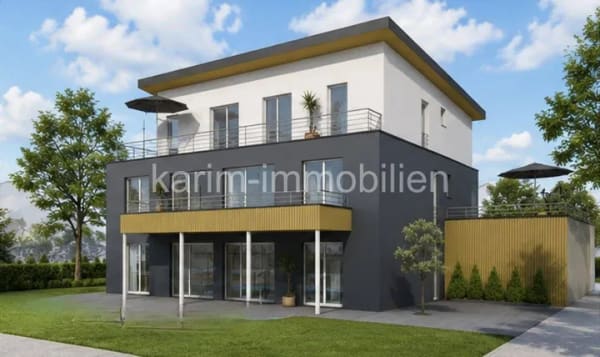 Immobilie in Rheinhausen - Modernes Mehrfamilienhaus in hochwertiger Massivbauweise Neubau 2024 | KfW-55 | Penthouse-Wohnung | Photovoltaik | Rheinhausen - Bild 2