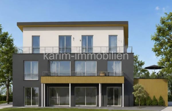 Immobilie in Rheinhausen - Modernes Mehrfamilienhaus in hochwertiger Massivbauweise Neubau 2024 | KfW-55 | Penthouse-Wohnung | Photovoltaik | Rheinhausen - Bild 3