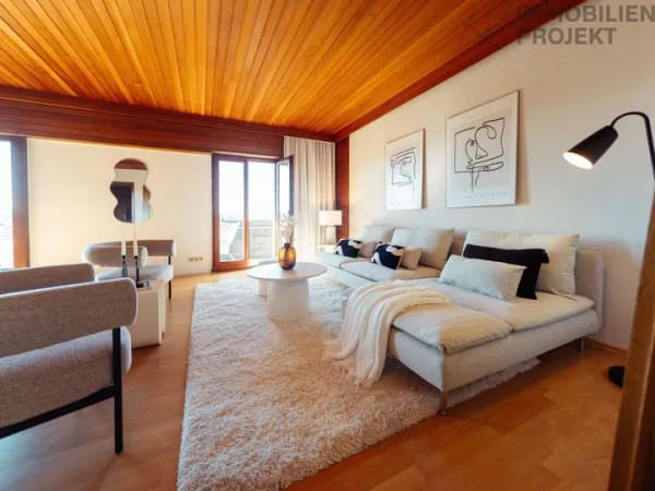 Immobilie in Bindlach - Gemütliche 4-Zimmer-Wohnung mit Balkon, Garten und Weitblick in Bindlach-Ramsenthal auf 150m² Fläche - Bild 0
