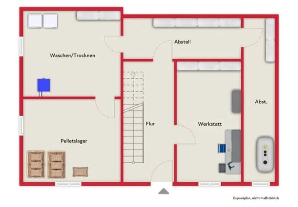 Immobilie in Mandelbachtal - Mandelbachtal: Ein- bis Zweifamilienhaus mit Garage, einseitig angebaut, in sehr guter Lage - Bild 1