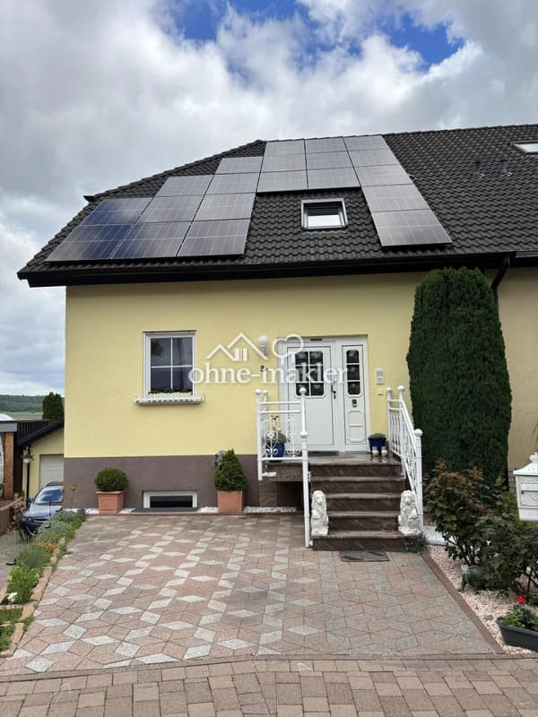 Immobilie in Dorsheim - Wunderschöne gelbe Doppelhaushälfte mit Gartenidylle“ - Bild 0