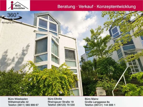 Immobilie in Kiedrich - Perfekte alternative zu einer Eigentumswohnung: Großzügige Doppelhaushälfte mit viel Platz  - Bild 0