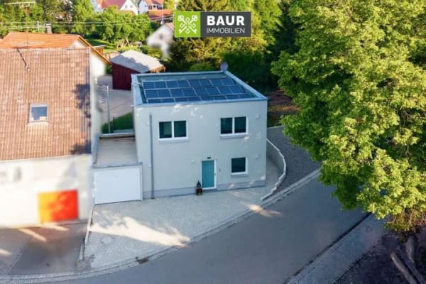 Immobilie in Scheer - 360°| Schlüsselfertig & bezugsbereit – Neubau (KfW 40) mit PV-Anlage, Wärmepumpe und Garten - Bild 1