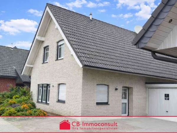 Immobilie in Vreden - Charmantes Einfamilienhaus in Holzständerbauweise - gepflegt, solide und  familienfreundlich ! - Bild 0