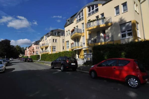 Immobilie in Auerbach/Vogtland - Top Gelegenheit * Helle freundl. 1 Zi.-Terrassenwohnung mit TG-Stellplatz - Bild 0
