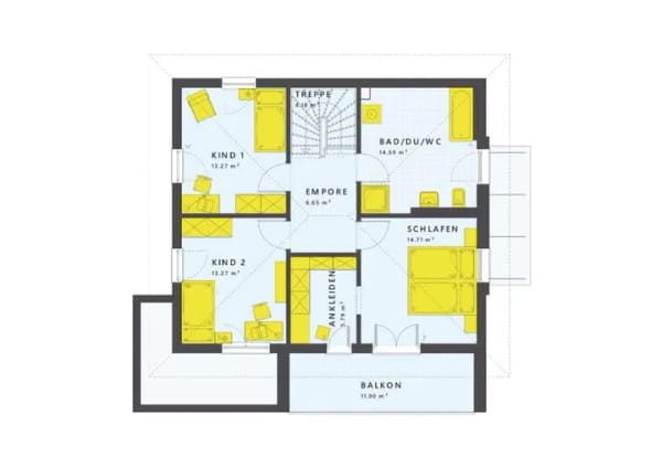 Immobilie in Asbach-Bäumenheim - LivingHaus Stadtvilla - Individuelles Wohnen mit innovativem Baukonzept in Asbach-Bäumenheim-OT - Bild 2
