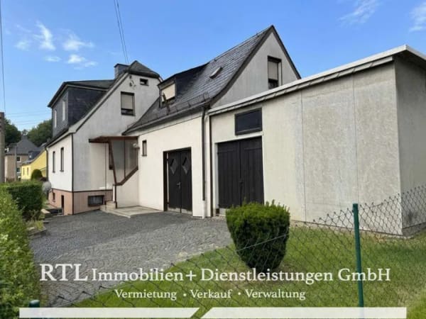 Immobilie in Rosenthal am Rennsteig - Einfamilienhaus mit Anbau und Garten in ruhiger Wohnlage (A1736) - Bild 0