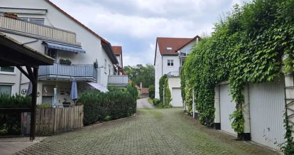 Immobilie in Mühlhausen - Idyllisch gelegene Eigentumswohnung mit Blick über Mühlhausen - Bild 1