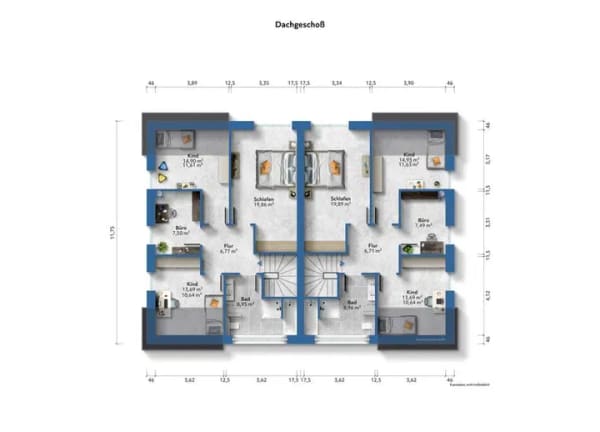 Immobilie in Holle - Ein Doppelhaus - zum Fertigstellen - Bild 4