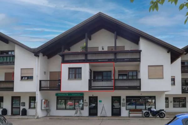 Immobilie in Schongau - Sofort verfügbar: Leerstehende 1-Zimmer-Wohnung mit Tiefgaragenstellplatz in Schongau - Bild 0