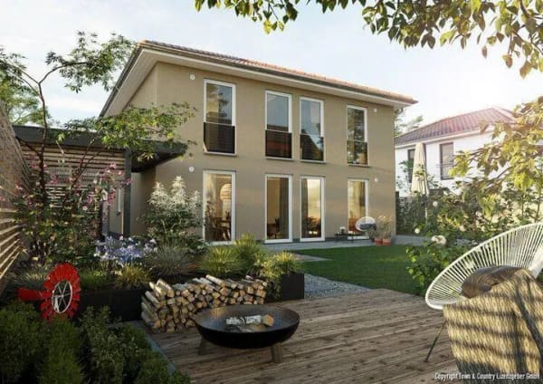 Immobilie in Eppenbrunn - Das Hauskonzept: "Urban Eleganz" Für eine moderne Stadtvilla empfehlen wir eine edle, zeitlose Ausstattung, die Gemütlichkeit mit minimalistischem Lux - Bild 0