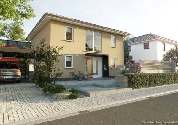 Immobilie in Eppenbrunn - Das Hauskonzept: "Urban Eleganz" Für eine moderne Stadtvilla empfehlen wir eine edle, zeitlose Ausstattung, die Gemütlichkeit mit minimalistischem Lux - Bild 1