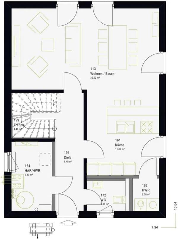 Immobilie in Beeskow - LifeStyle 13.07 S Modernes Familienparadies – Wohlfühloase inkl. Grundstück - Bild 3