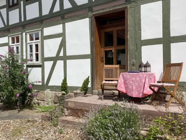 Immobilie in Gleichen - Denkmalgeschütztes Hofidyll in 37130 Bischhausen - Bild 1