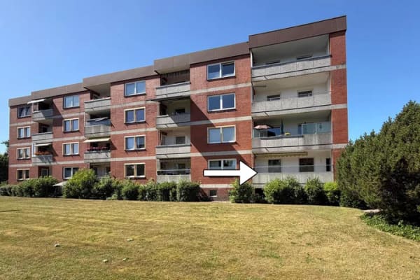 Immobilie in Büdelsdorf - Großzügige Eigentumswohnung mit Südloggia und Blick ins Grüne - Bild 2