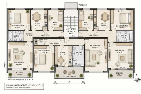 Immobilie in Biebergemünd - Vermietete 3-Zimmer-Eigentumgswohnung mit Balkon - Kapitalanlage - Bild 2
