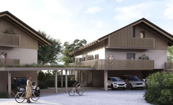 Immobilie in Riedering - Nachhaltige DHH in Holzmassivbauweise – hochwertig, energieeffizient, fußläufig zum Simssee - Bild 2