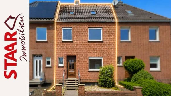 Immobilie in Kleve - Charmantes Reihenmittelhaus mit großem Garten in der Klever-Oberstadt - Bild 0
