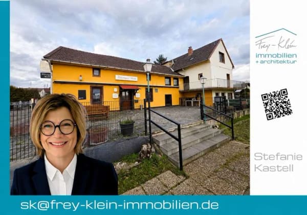 Immobilie in Langenlonsheim - Traditionsgastronomie, 2 Wohneinheiten + Parkplatz in Toplage in Langenlonsheim! - Bild 0