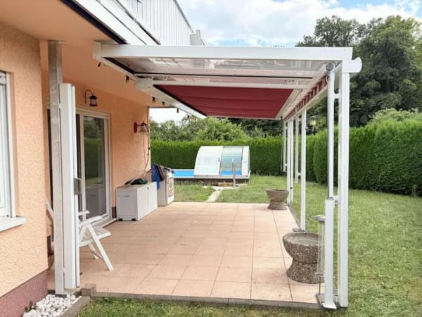 Immobilie in Mittenaar - Wohnen in traumhafter Feldrandlage – Einfamilienhaus mit Pool und tollem Grundstück - Bild 3