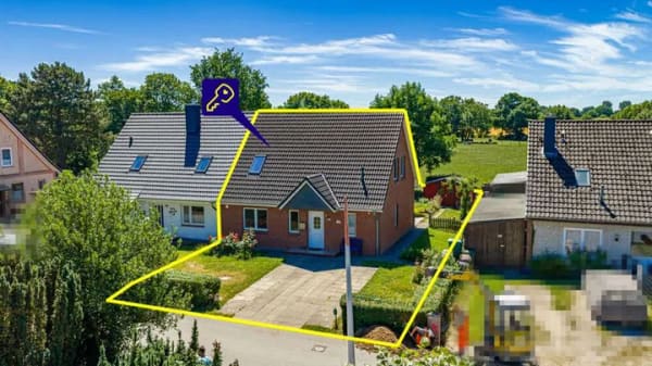 Immobilie in Schashagen - Doppelhaushälfte in Feldrandlage in Krummbek/Ratjendorf - Bild 0