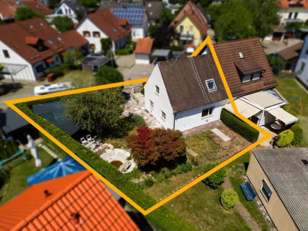 Immobilie in Emmering - ❖ Für Chancenentdecker & leidenschaftliche DIY-Talente ❖ Doppelhaushälfte mit Gartenparadies - Bild 0