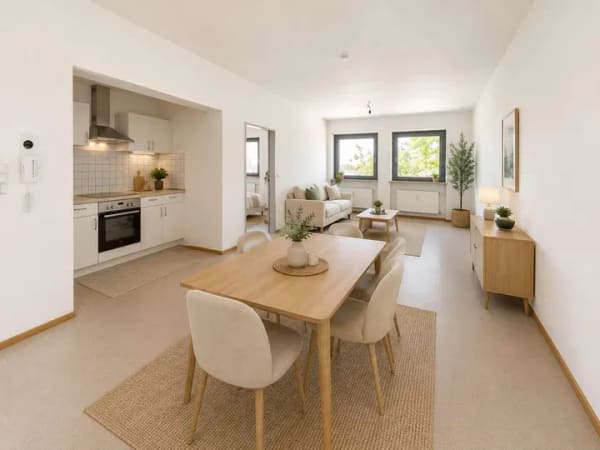 Immobilie in Bogen - Wohnen auf zwei Ebenen – 3 Zimmer Maisonette-Wohnung mit großer Terrasse in Bogen - Bild 0