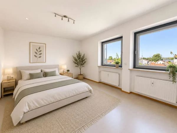 Immobilie in Bogen - Wohnen auf zwei Ebenen – 3 Zimmer Maisonette-Wohnung mit großer Terrasse in Bogen - Bild 1
