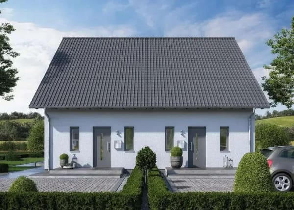 Immobilie in Trebur - Moderne Doppelhaushälfte in ruhiger Feldrandlage - Bild 1