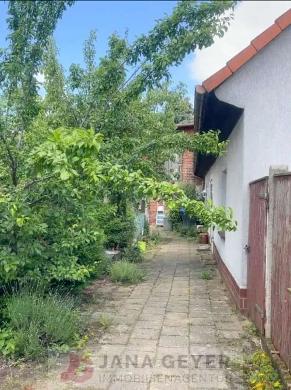 Immobilie in Zschepplin - ZSCHEPPLIN OT NAUNDORF * KLEINES EINFAMILIENHAUS mit NEBENGELASS auf 324 qm GRUNDSTÜCK - Bild 3