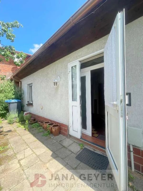 Immobilie in Zschepplin - ZSCHEPPLIN OT NAUNDORF * KLEINES EINFAMILIENHAUS mit NEBENGELASS auf 324 qm GRUNDSTÜCK - Bild 4