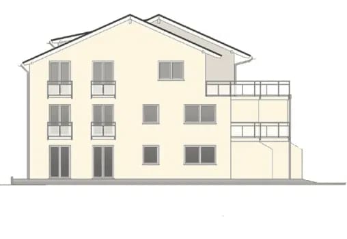 Immobilie in Engstingen - Neubau-Wohnung in 1A-Lage: Großzügige 2,5 -Zimmer-Wohnung *** lichtdurchflutet*** - Bild 3