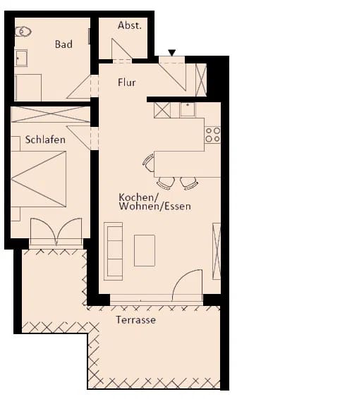 Immobilie in Engstingen - Neubau-Wohnung in 1A-Lage: Großzügige 2,5 -Zimmer-Wohnung *** lichtdurchflutet*** - Bild 4