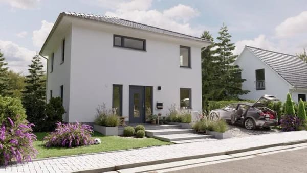 Immobilie in Wallertheim - Bau dein kompaktes Stadthaus inkl. ECO-Vollausstattung & PV-Anlage - Bild 0