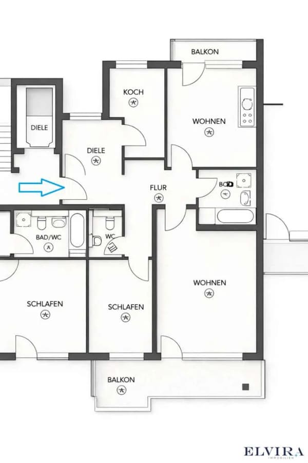 Immobilie in Germering - ELVIRA - Germering, attraktives Wohnungspaket! Vollvermietetes 4-Einheiten-Investment - Bild 2