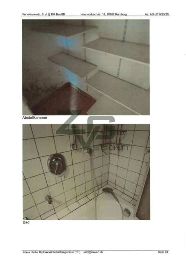 Immobilie in Ramberg - Etagenwohnung in Ramberg - Bild 1
