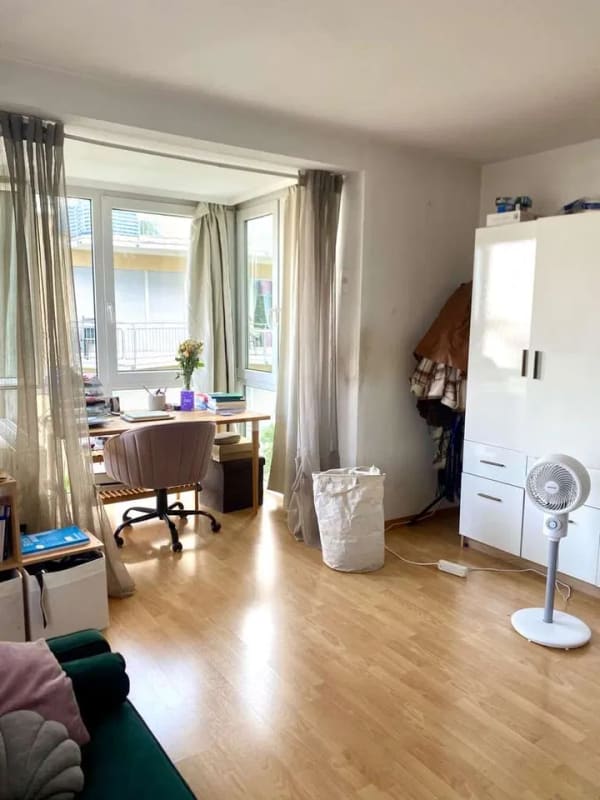 Immobilie in Dossenheim - helles 1-Zimmer-Appartement Bergstr. Dossenheim/Heidelberg - Bild 1