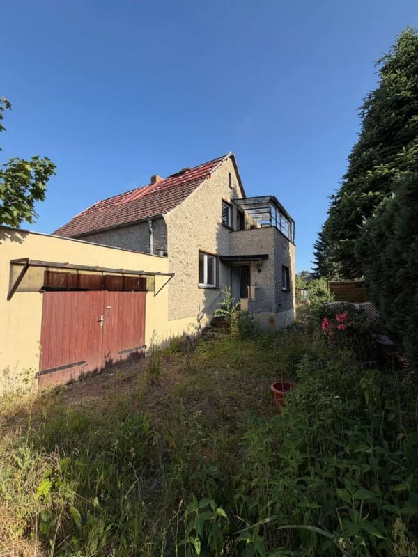 Immobilie in Panketal - Besichtigung Samstag -Paradies für Baufirma geräumiges EFH plus Kleinhaus - Bild 0