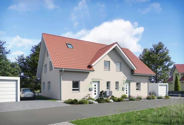 Immobilie in Vilgertshofen - EG bereits gebaut! Zügiger Baufortschritt! NEUBAU mit bereits genehmigter KFW-55-Förderung! 6 Zimmer! Schöner Garten, unverbaubare Lage mit Blick! - Bild 1