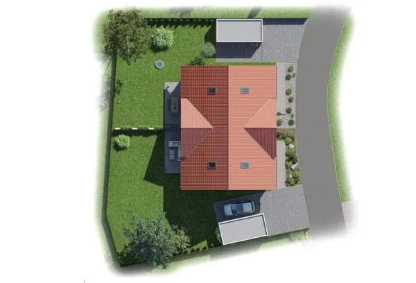 Immobilie in Vilgertshofen - EG bereits gebaut! Zügiger Baufortschritt! NEUBAU mit bereits genehmigter KFW-55-Förderung! 6 Zimmer! Schöner Garten, unverbaubare Lage mit Blick! - Bild 2