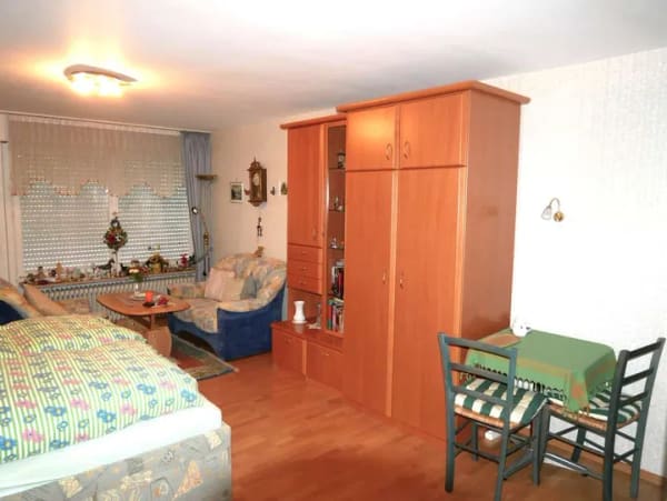 Immobilie in Bad Wildbad - Sofort verfügbar ! 1-Zimmer-Apartment mit Blick ins Grüne! - Bild 3