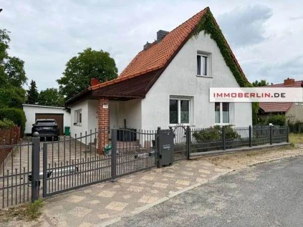 Immobilie in Wildau - IMMOBERLIN.DE - Attraktives Haus mit Sonnengarten & Seitengebäude für Wohn-/Gewerbenutzungen - Bild 0