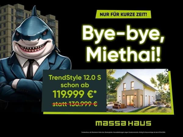 Immobilie in Herrstein - Zeitgemäß wohnen mit dem TrendStyle von massa Haus ! - Bild 1