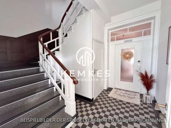 Immobilie in Rees - Großzügige Maisonettewohnung mit Galerie & Dachterrasse - Über den Dächern von Rees - Bild 2