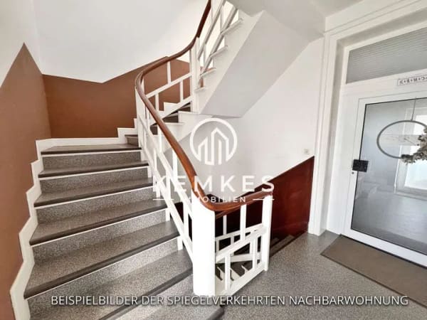 Immobilie in Rees - Großzügige Maisonettewohnung mit Galerie & Dachterrasse - Über den Dächern von Rees - Bild 3