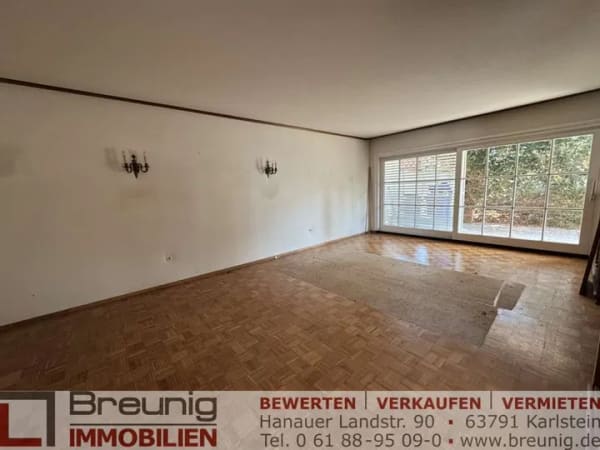 Immobilie in Kahl am Main - Charmantes Zweifamilienhaus mit großem Garten in ruhiger, zentraler Lage von Kahl am Main - Bild 2