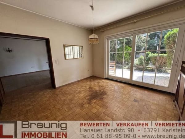 Immobilie in Kahl am Main - Charmantes Zweifamilienhaus mit großem Garten in ruhiger, zentraler Lage von Kahl am Main - Bild 3
