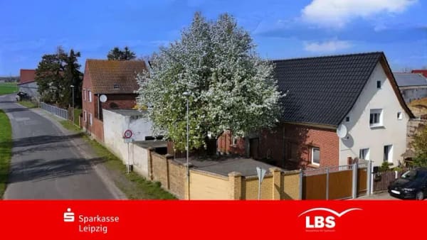 Immobilie in Schönwölkau - Großes Grundstück mit Immobilien-Duo - Bild 0