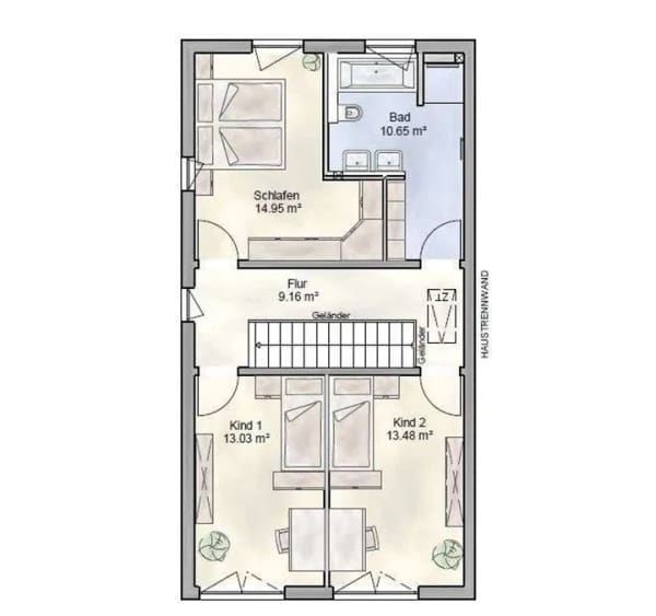 Immobilie in Seeon-Seebruck - Zukunftssicher wohnen: Doppelhaus „Luzern“ inklusive Grundstück - Bild 4
